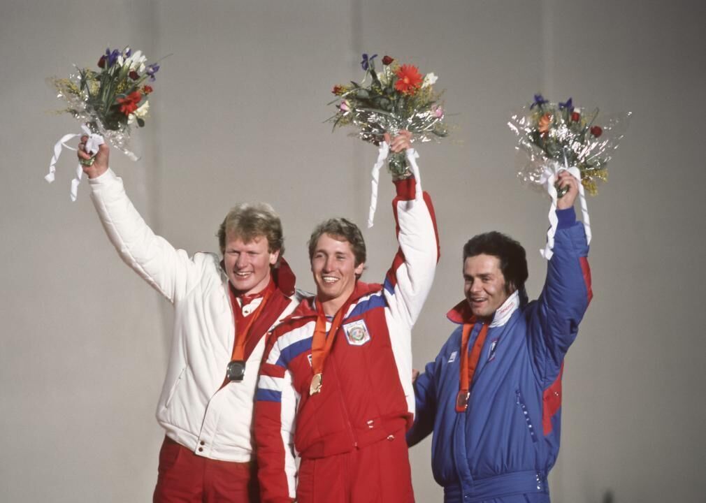 1984: Bill Johnson becomes the first American to win a gold medal in alpine skiing